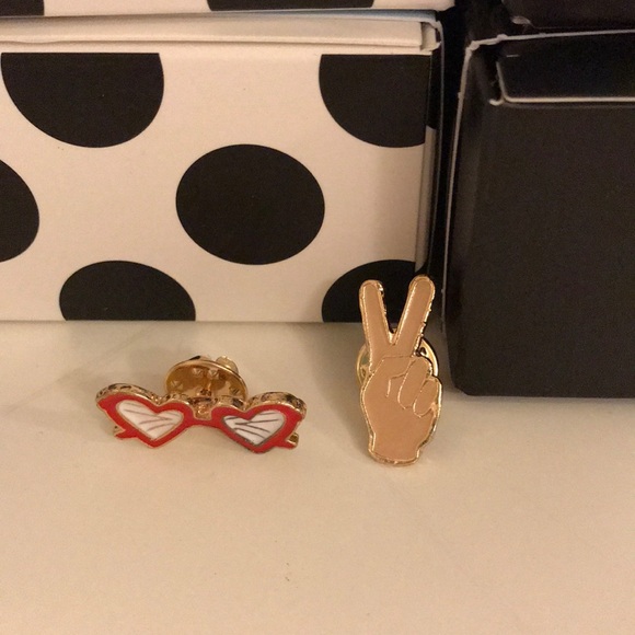 Boutique Jewelry - 5 for $25! Set of Enamel Pins Peace
